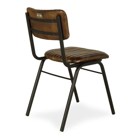 Chaise vintage idnustriel Francisco Segarra.
