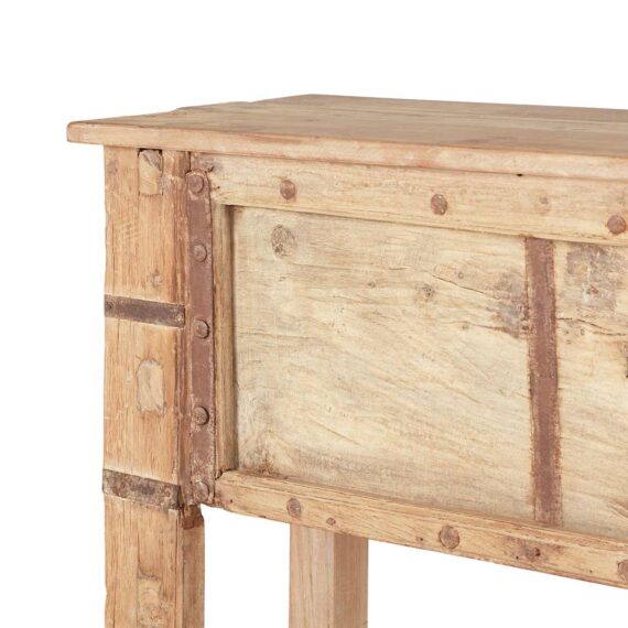 Ancienne console bois FS.