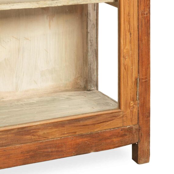 Vitrina de madera y cristal FS.