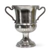 Cast aluminium champagne bucket.