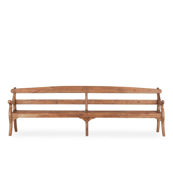 Ancien banc en bois.