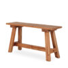 Banc en bois rustique Kinmer.