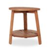 Wooden side tables.