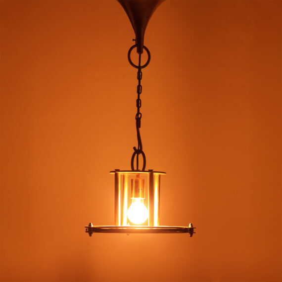 Golden pendant lamp FS.