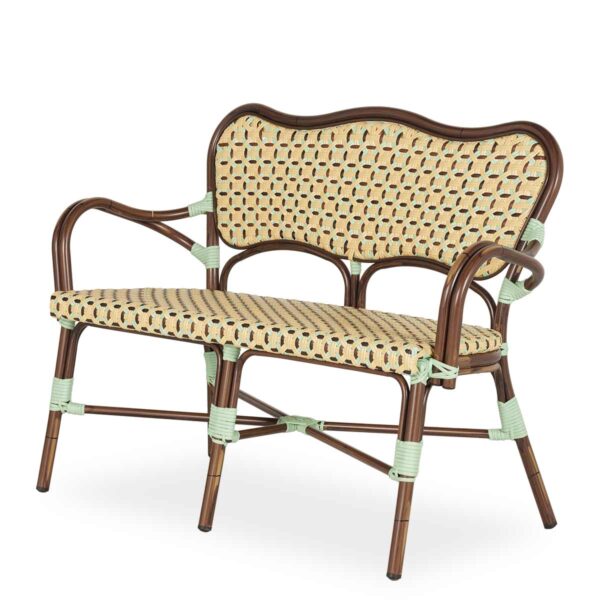 Outdoor sofas.