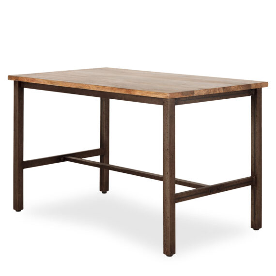 Rectangular restaurant tables.