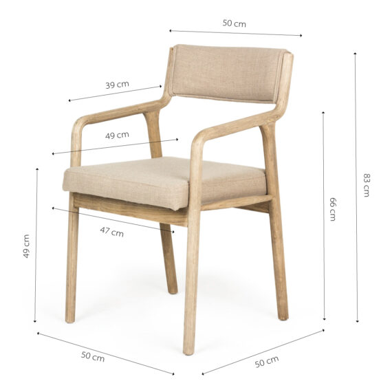 Restaurant chair.