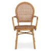 Silla exterior aluminio.