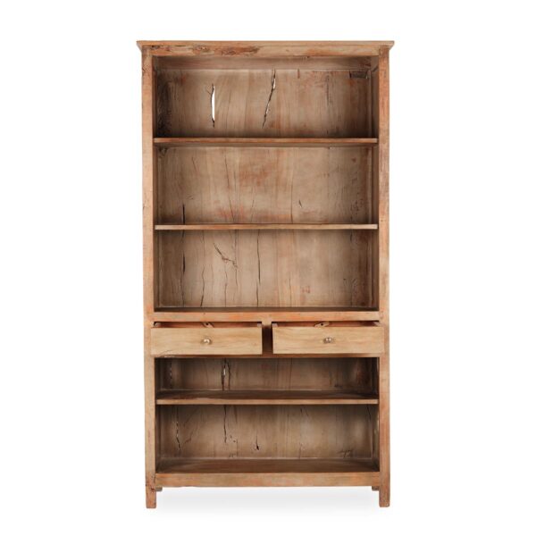 Wooden bookcase Erynda.