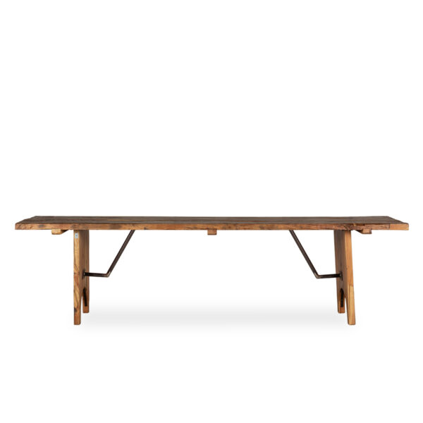 Wooden rectangle table.