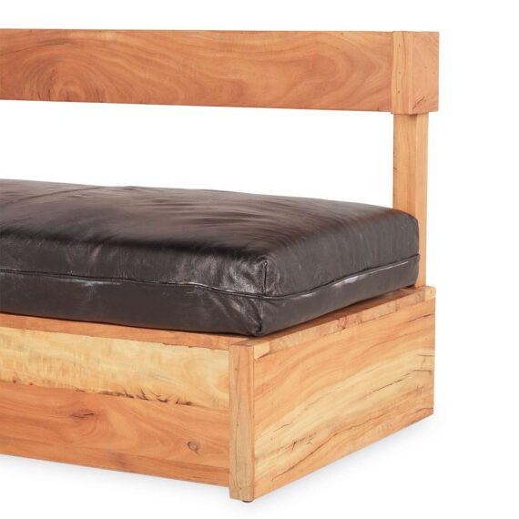 Wooden sofa indoor Francisco Segarra.
