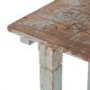 Antique wood dining table.