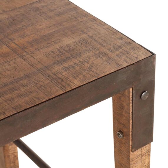 Mesa en madera y hierro Brisa Land.
