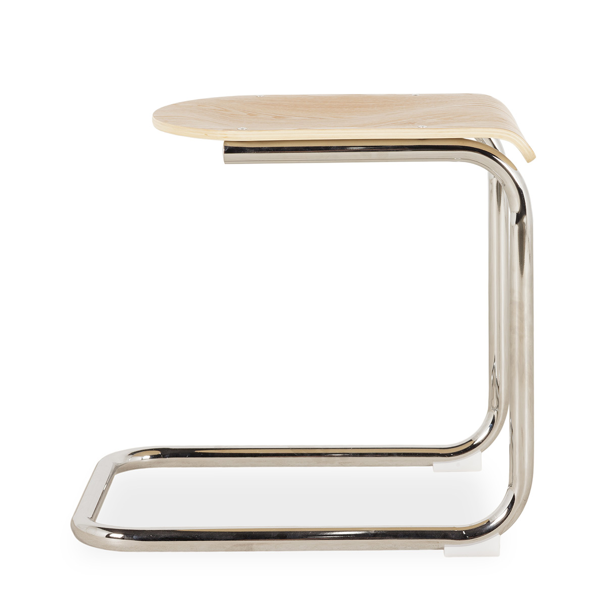 Side view of the Callum natural bar stool. Stools bar FS.