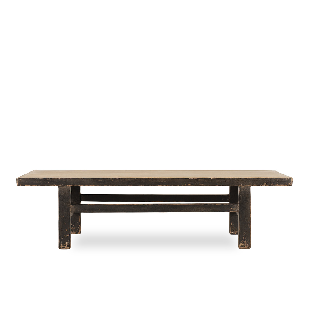 希少 sendai suburb Horizontal Table Low Japanese table, a wabi-sabi design.