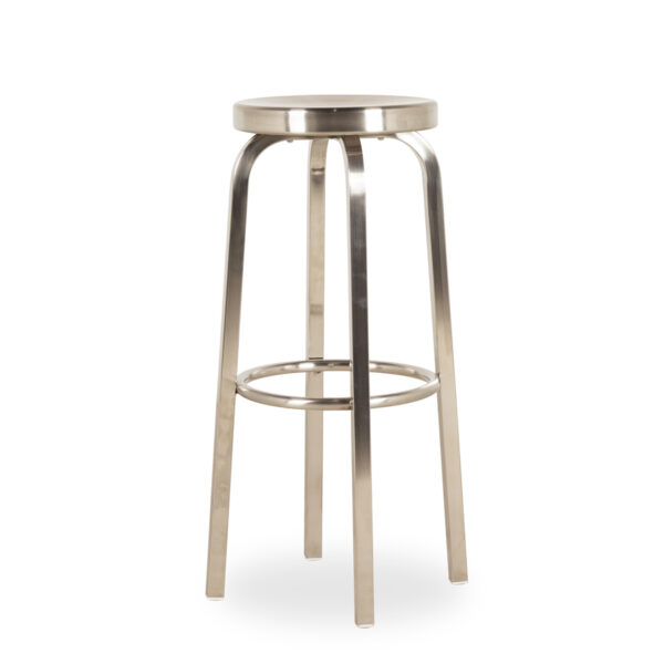 Taburete inox Vianzo.