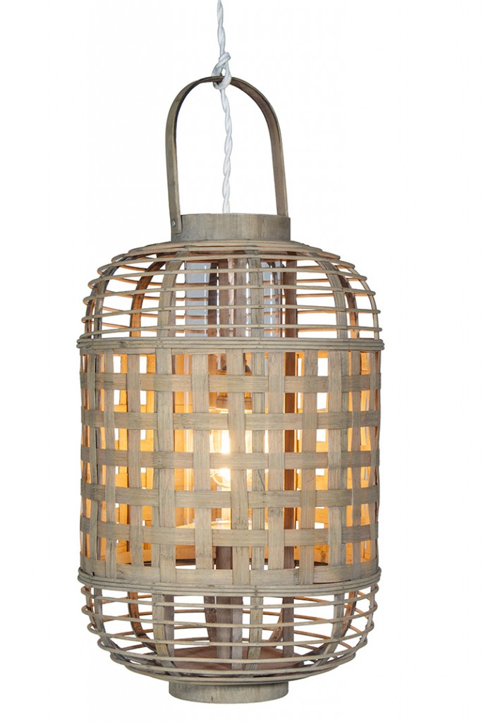 Bamboo lamp Francisco Segarra