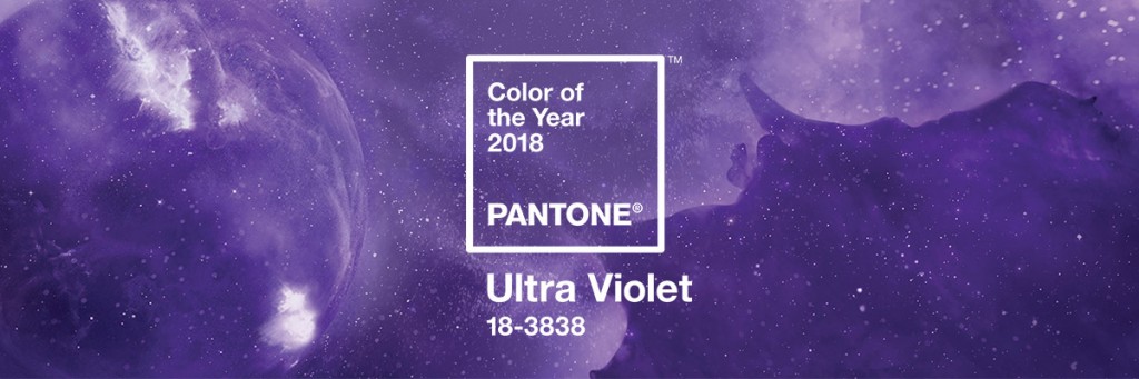 Pantone 2018, color trend, ultra violet